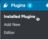 installed plugins