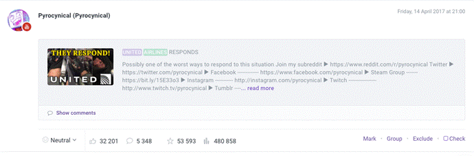 unamo social media youtube video mention
